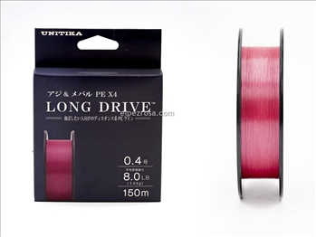 Trenzado Long Drive PE Aji Mebaru Pink 150m PE0.4